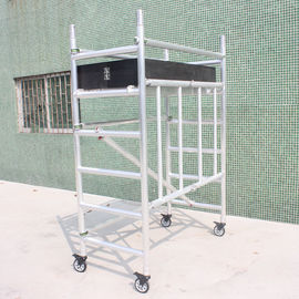 Aluminum Multifunction Scaffolding Easy Mobile For House Building Quick Release