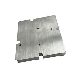 Brushing CNC Milling Parts 6061-T6 Aluminium Alloy Laser Module Baseplate