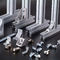 Framing System Aluminium T Bar Profile With Accessories Fasteners 5800mm