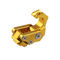 Optional Material Metal Lathe Parts , Small Lathe Parts Yellow Customized Size